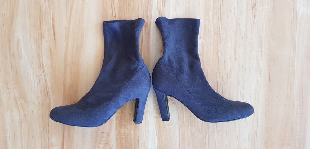 Botki Prima Moda stalowe 38