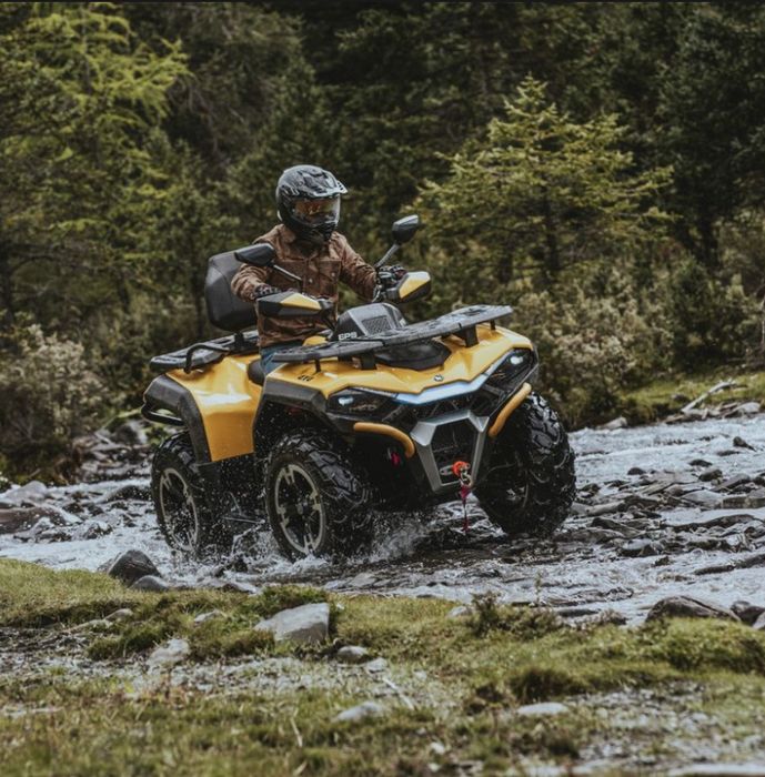 Quad Quady Hisun Guardian 550cc ALU! Wspomaganie!
