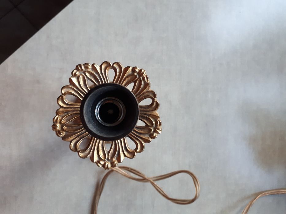 Lampka,lampa z mosiądzu