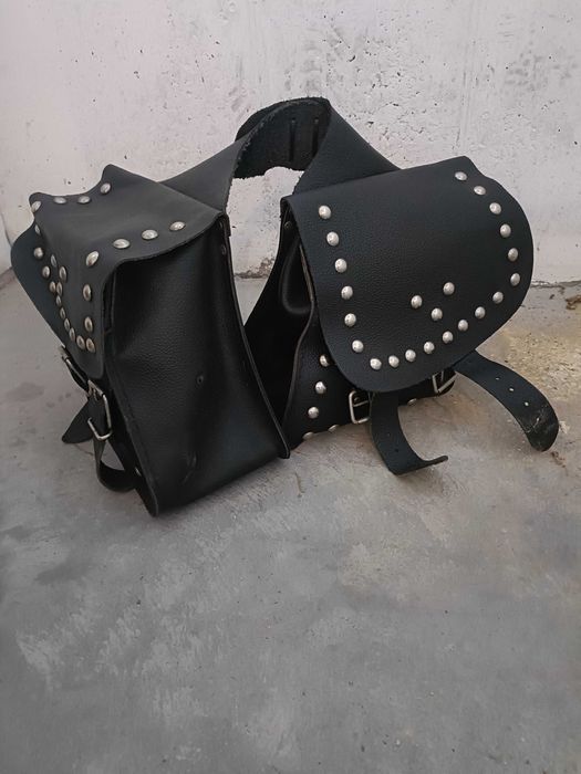 Sakwy motocyklowe skórzane
