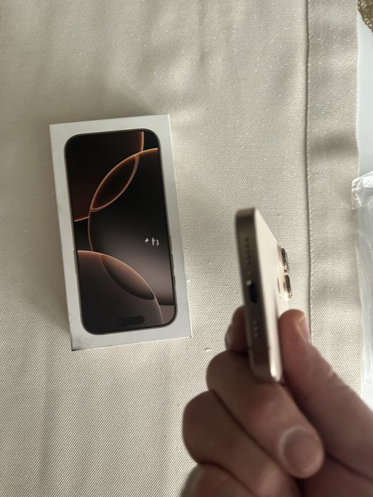 Iphone 16 pro 256 gb desert titanium jak nowy bat 96%