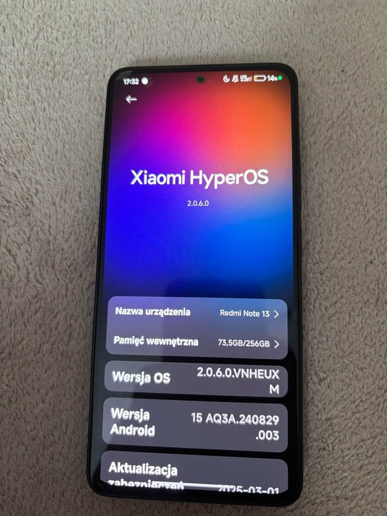 Xiaomi Redmi note 13