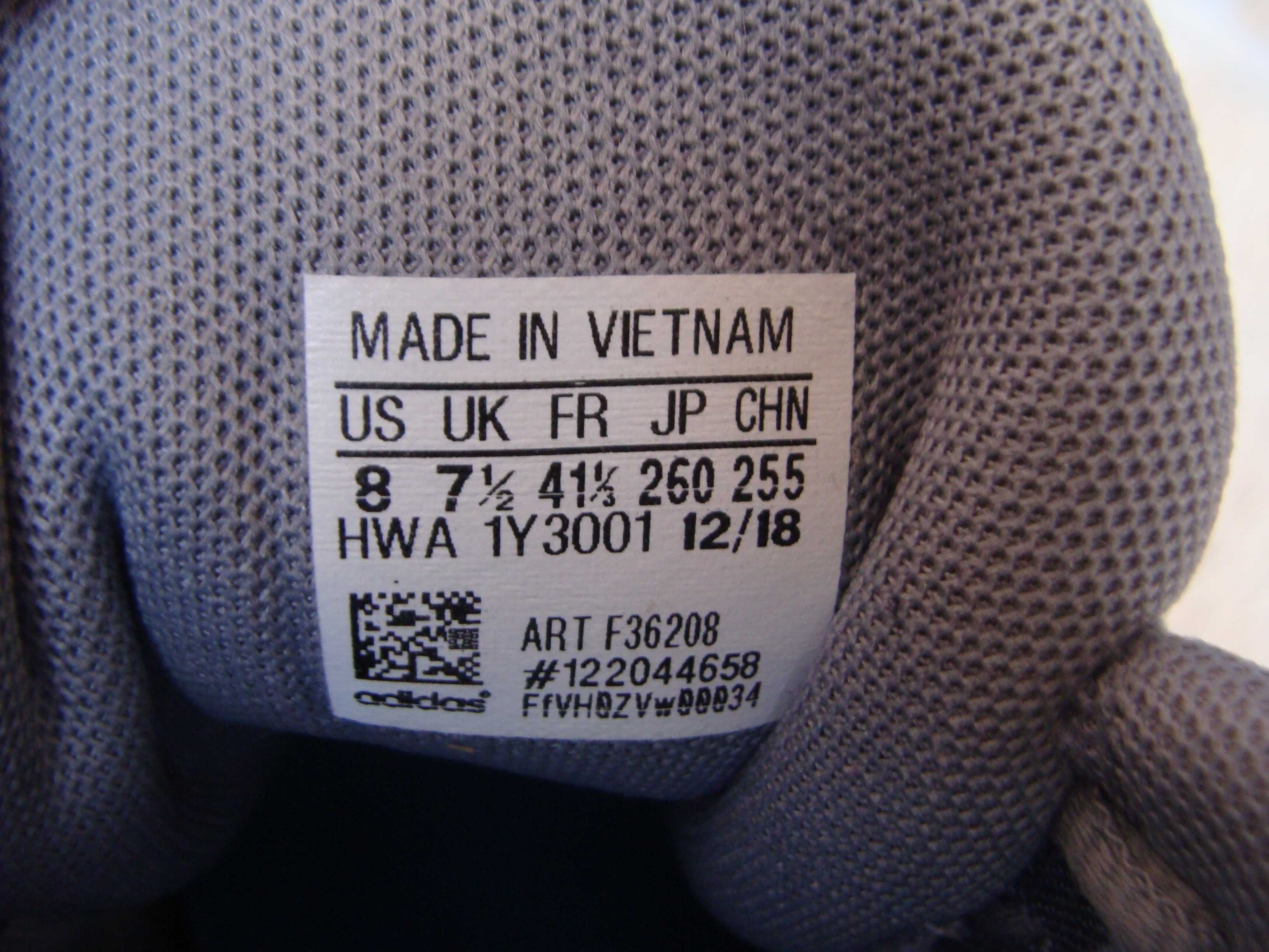 41.5/26.5 см Adidas крутые легкие кроссовки оригинал Вьетнам