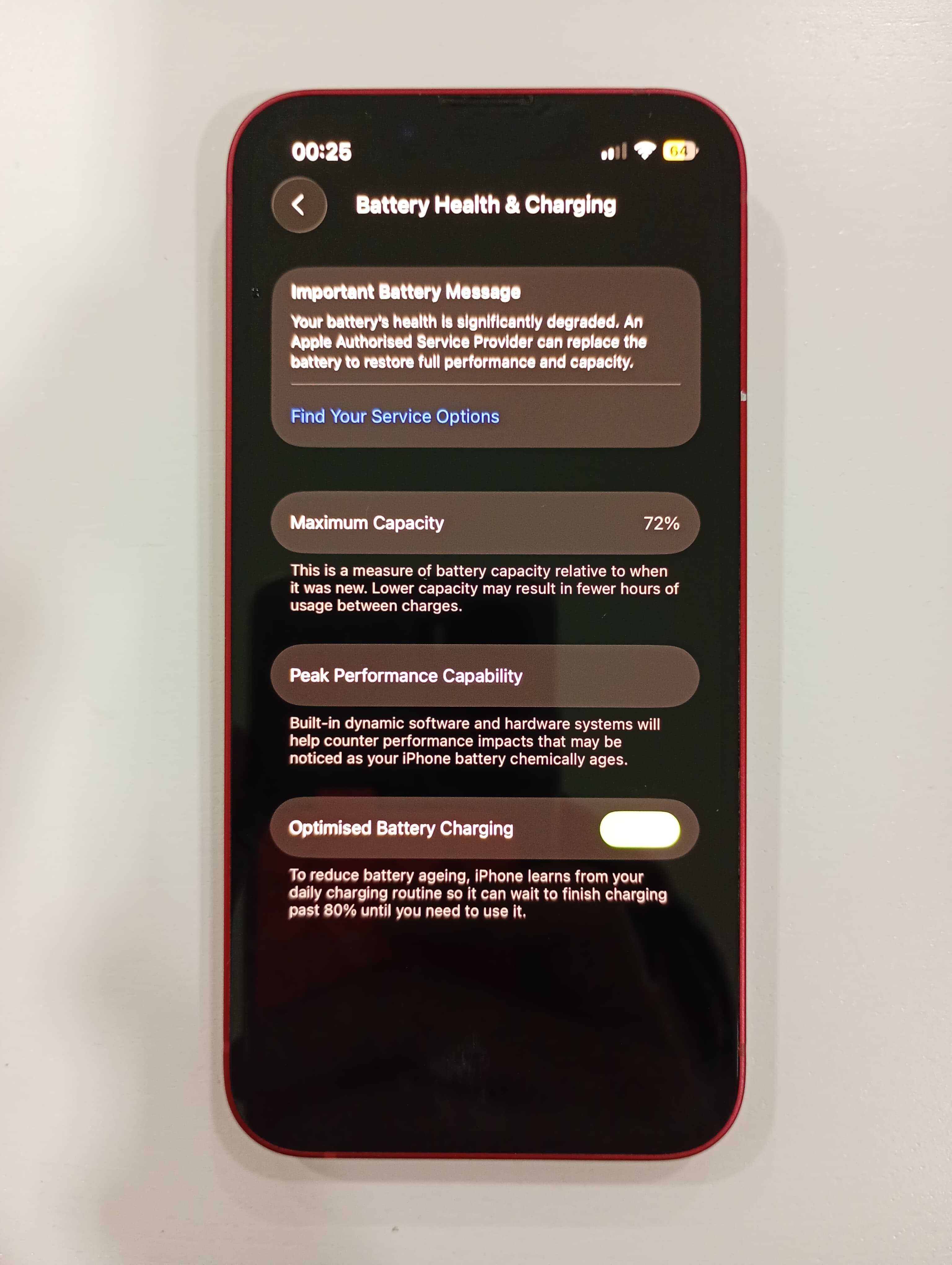 iPhone 13 mini (PRODUCT)RED – 128GB + acessórios