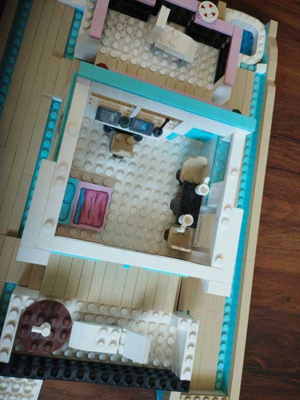 Lego statek klocki gra dla dzieci zabawka duży construction set
