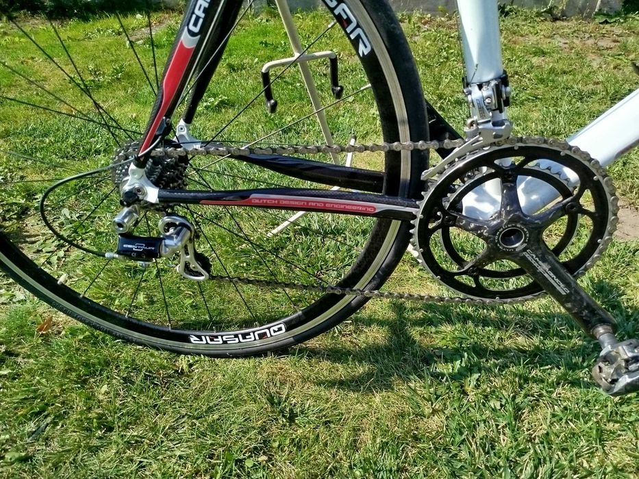 Rower Szosowy VAN TUYL 350 Koła 28 Cali Rama Alu Carbon 58 cm 22 cali