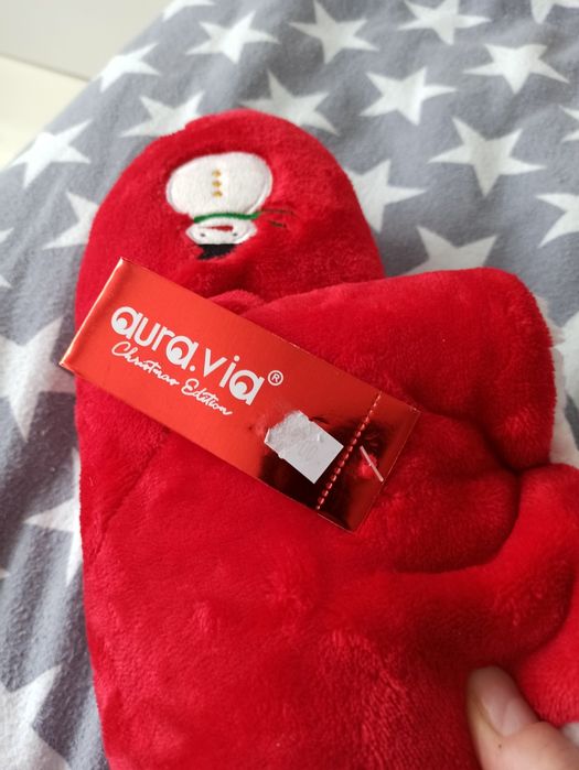 Nowe papcie bambosze świateczne