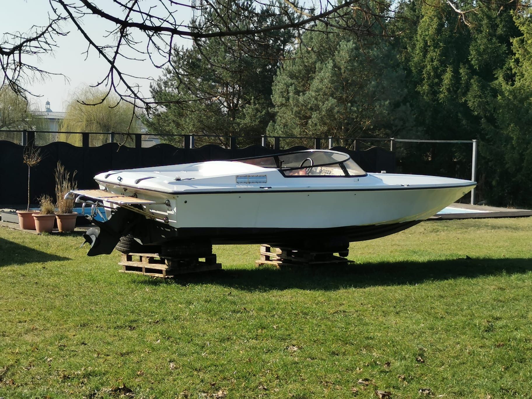 Power Boat Tullio Abbate Łódź motorówka silnik V8