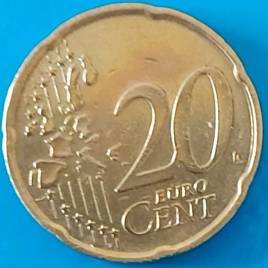 20 Cêntimos de 2003 Letra F,  da Alemanha
