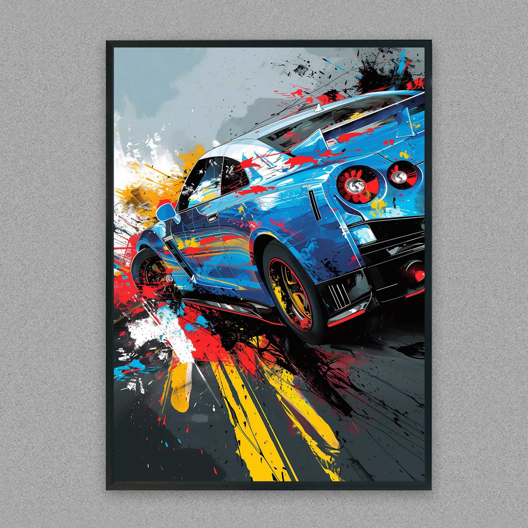 plakat auto-moto, plakat obraz grafika samochodu, obraz samochód