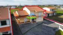Moradia isolada com garagem e terreno com poço