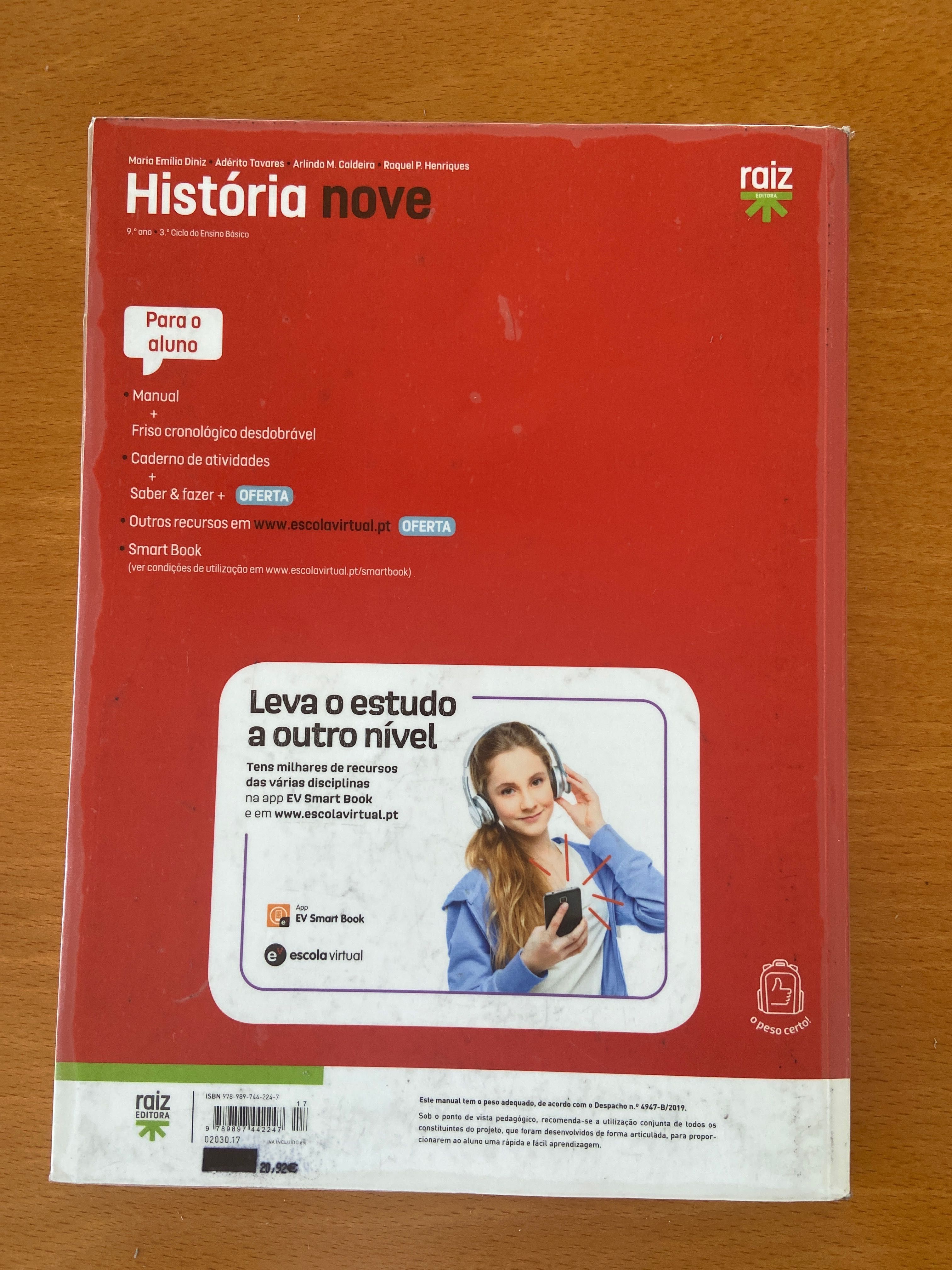 História 9 manual