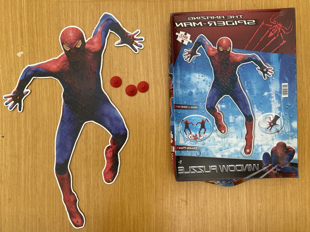 Puzzle Homem Aranha duas faces Spider Man
