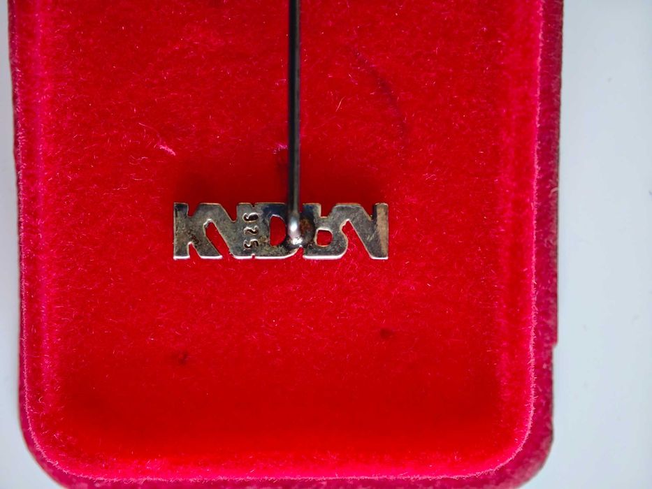 Odznaka, wpinka Związek Zawodowy "KADRA" SREBRO