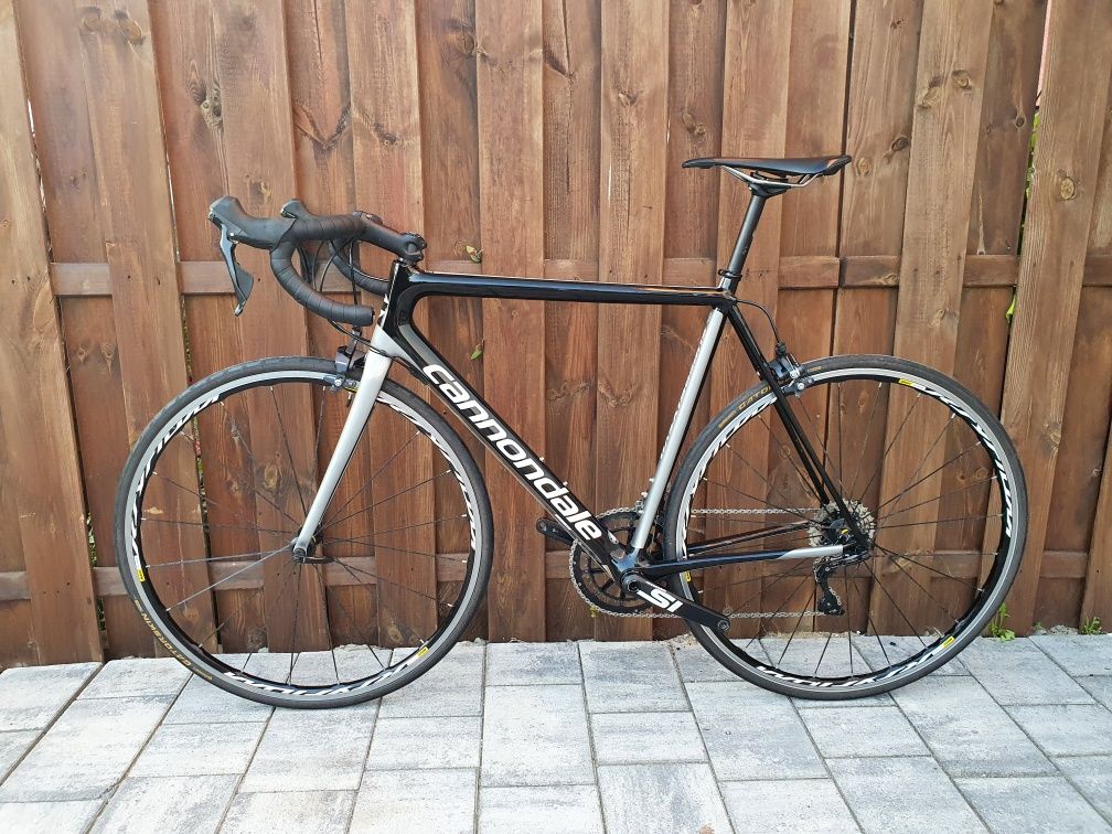 Rower szosowy carbon Cannondale Supersix evo, rozm. 56. Ultegra R8000