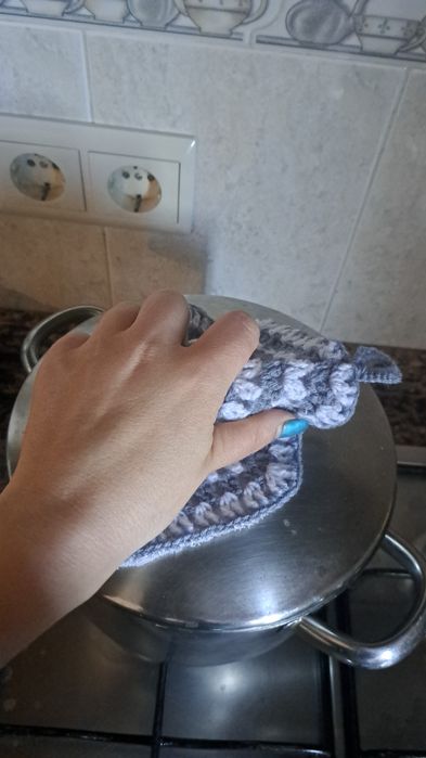 Pegas de tacho feitas a mão