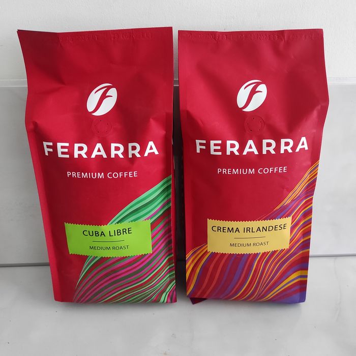 Кава в зернах Stefano та Ferarra. Читай опис!