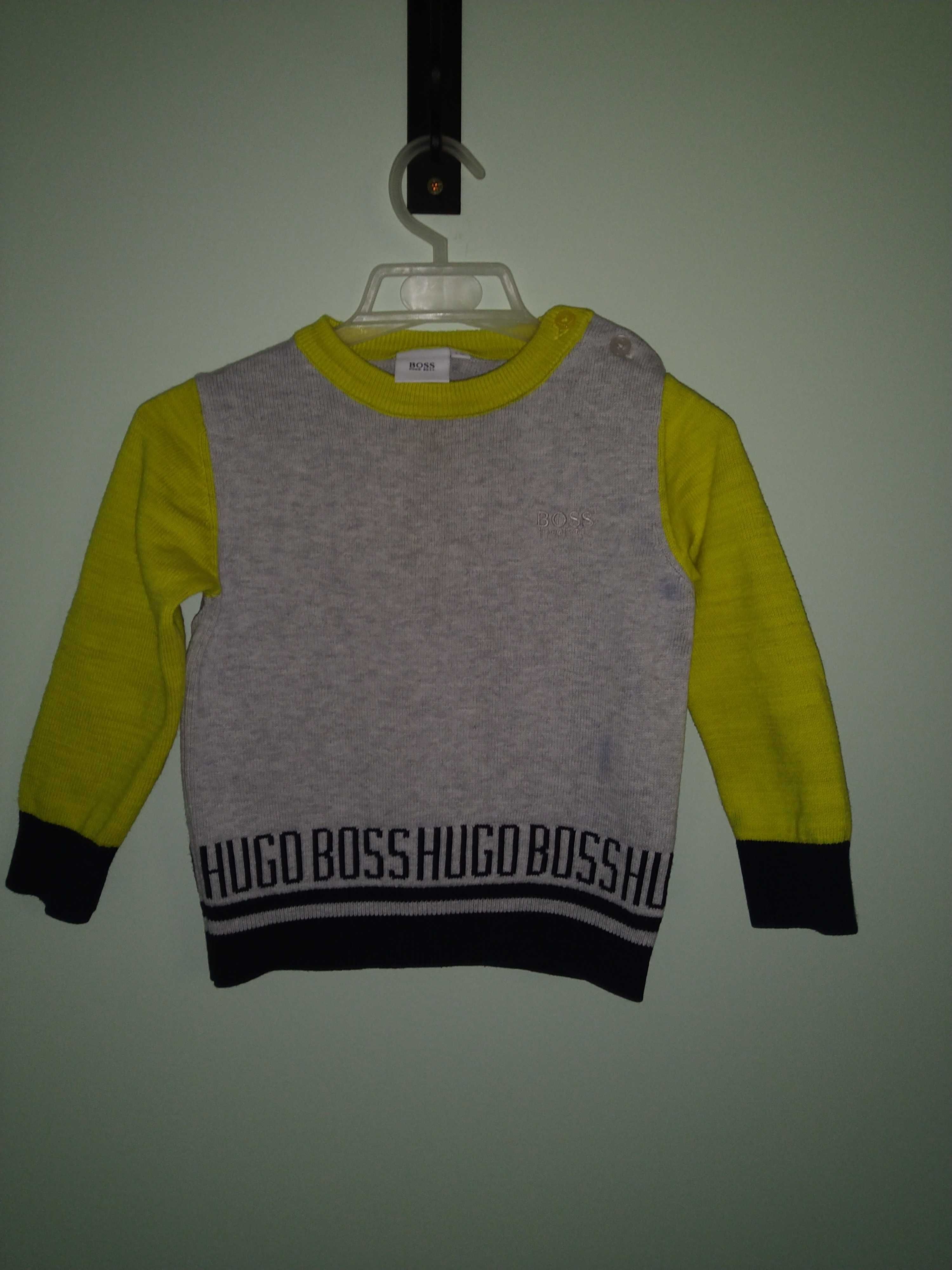 Sweterek Hugo Boss r.86 stan bdb minus
