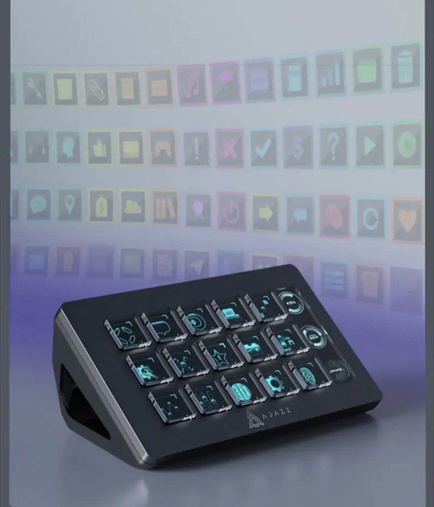 Ajazz AKP153 аналог Stream Deck, настільний контролер, клавіатура