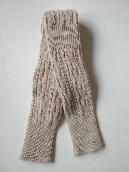 Теплі гольфи вище коліна з вовною заколінки жіночі