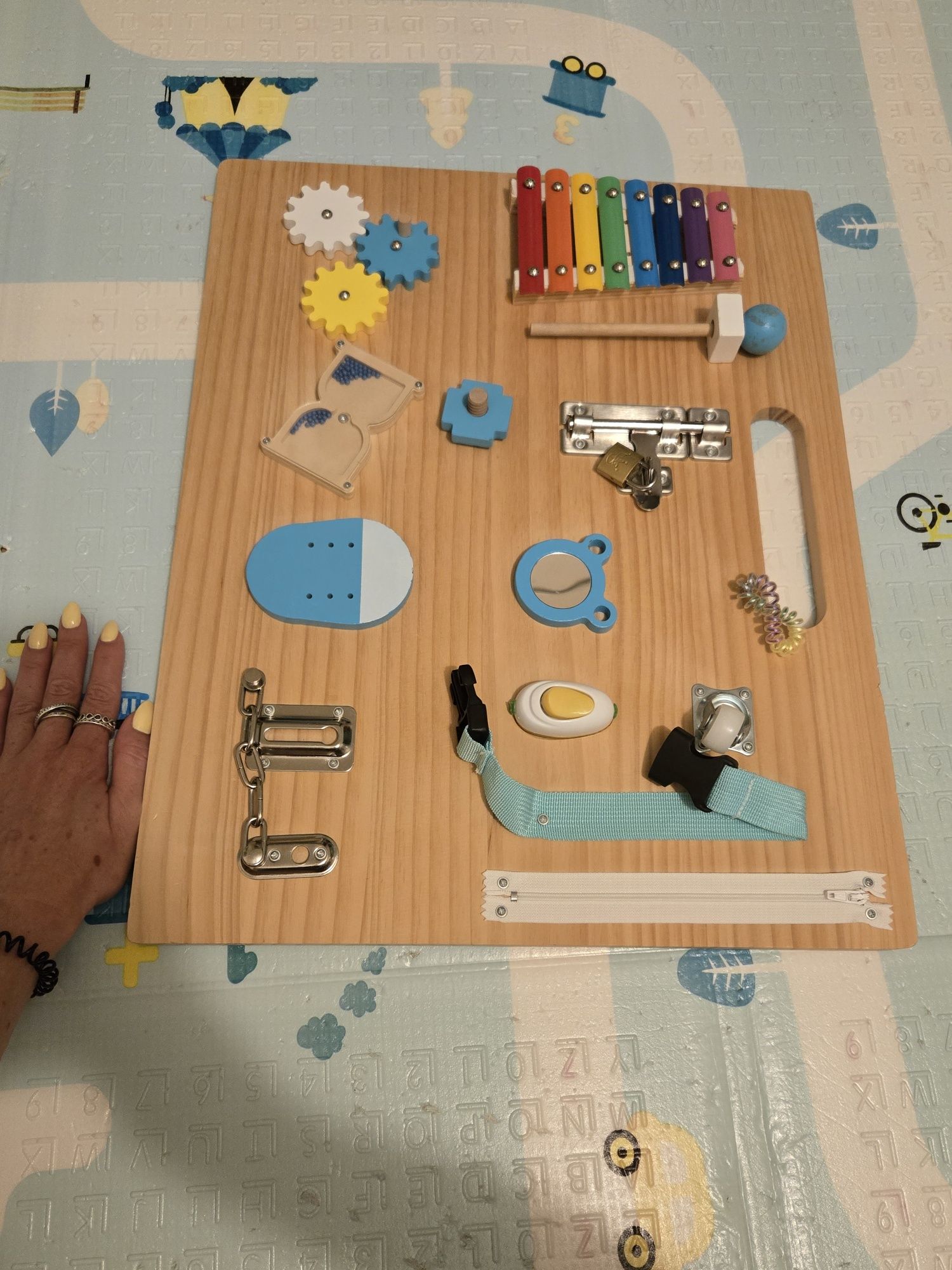Tábua madeira Montessori