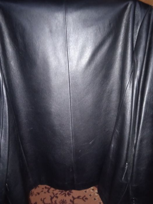 Пиджак мужской кожаный, р.50, хор сост.