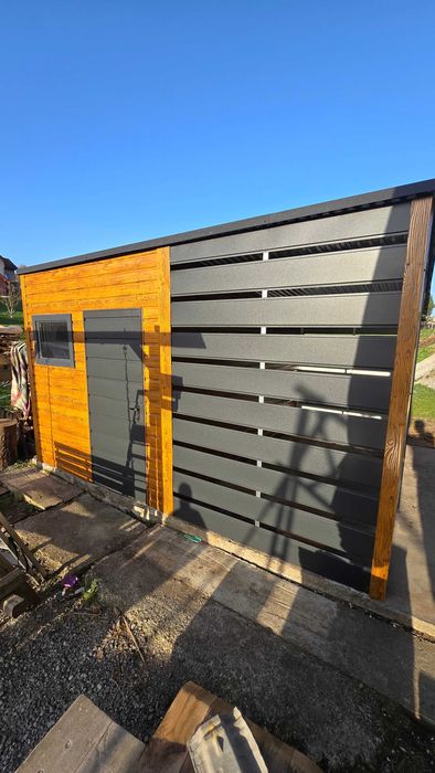 Garaż blaszany Garaże Blaszki 3x5 6x5 6x6 7x5 8x6 9x6 12x6 4x6 PROFIL