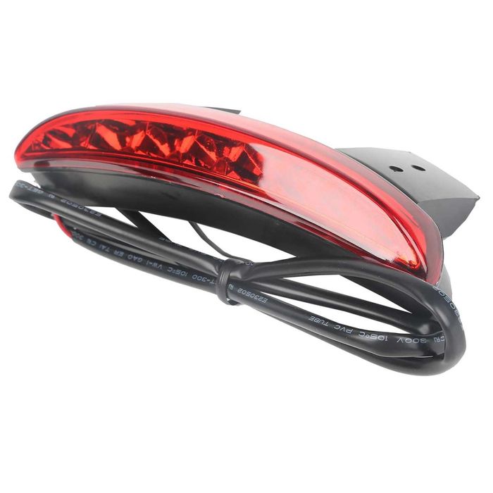 Farol Traseiro LED Guarda-Lama Harley Chopper - Luz Presença e Stop