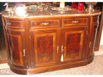 Móvel - Aparador - Sideboard nogueira/raiz de nogueira