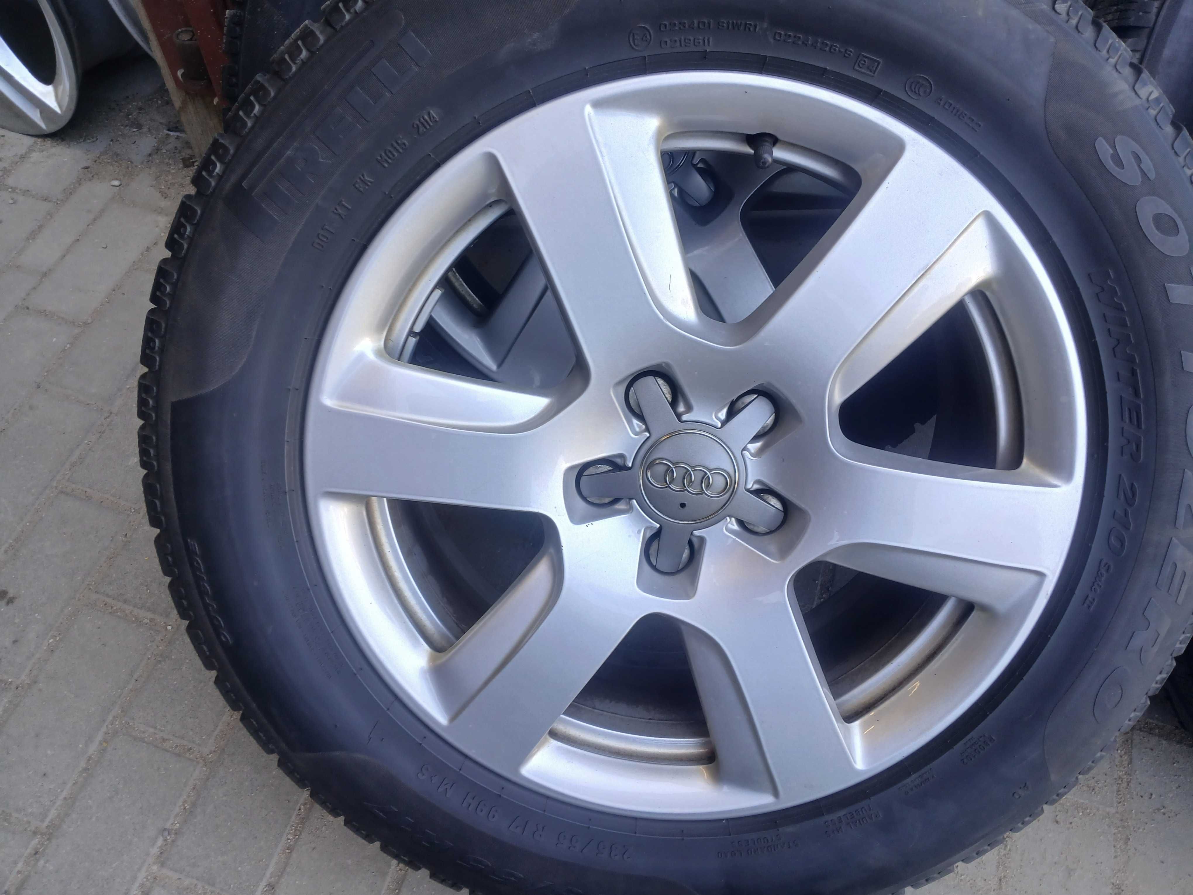 4x koła zimowe 235/55 R17 R17 5x112 Audi A5 S5 A7 Q3 Q5