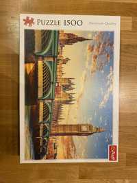 Puzzle 1500 elementow trefl Londyn nowe