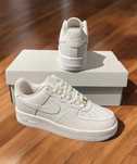 NIKE AIR FORCE biale nowe sneakersy nike force 1 skorzane 36-46