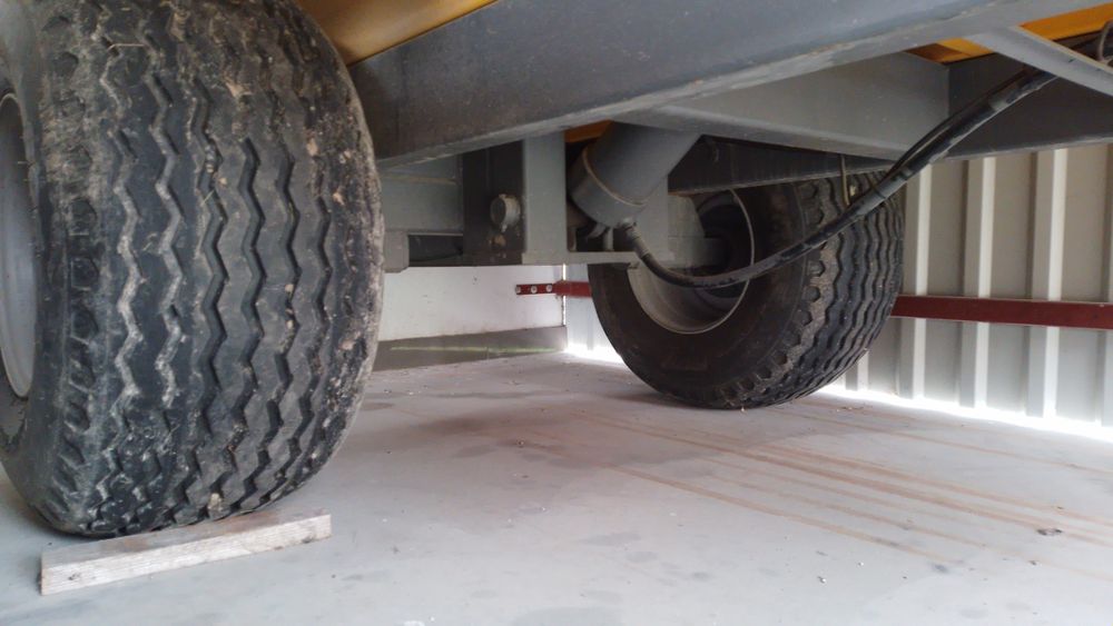 Przyczepa budowlana skorupowa Metal-Fach 5T