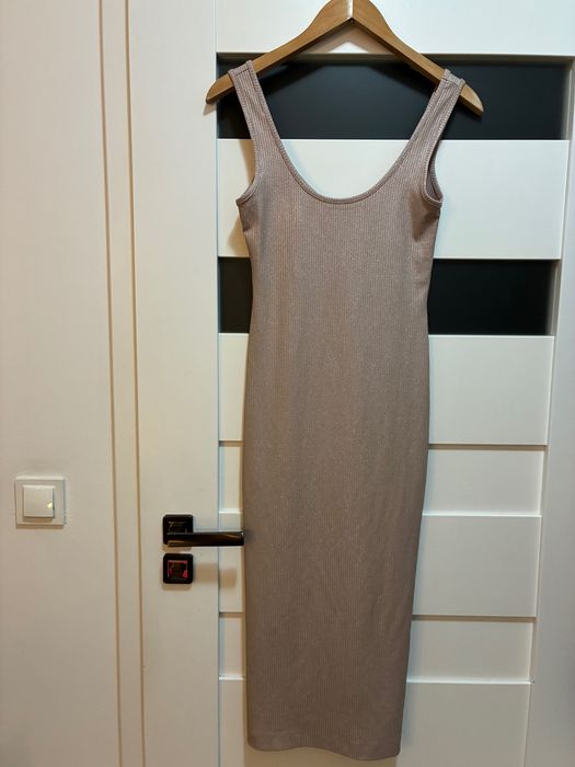 Sukienka Top shop 40 różowo- zlota