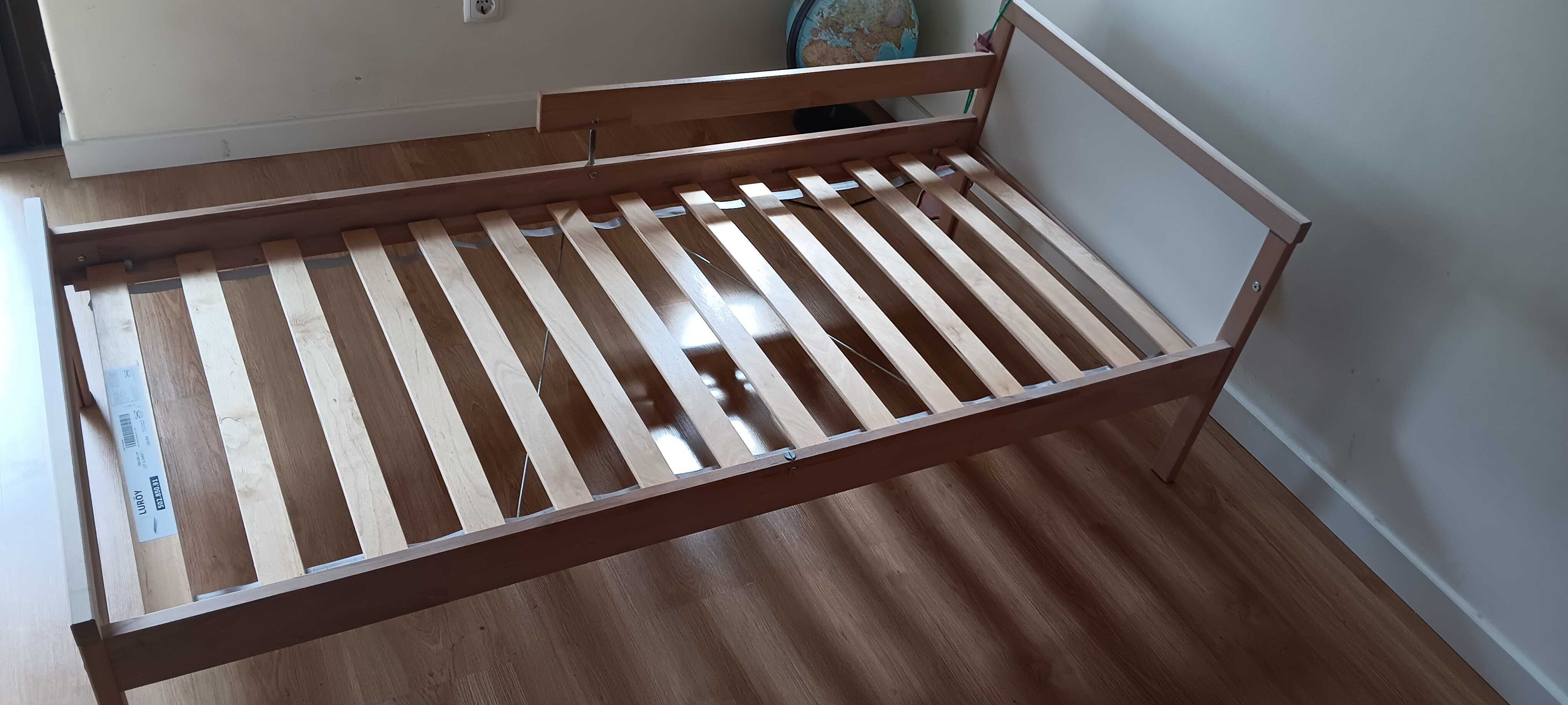 Cama criança + estrado Ikea Sniglar. Colchão opcional