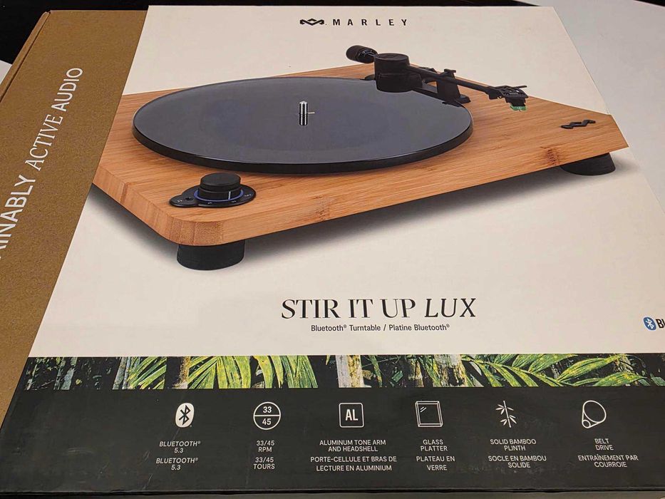 Okazja! NOWY, nierozpakowany gramofon Marley Stir It Up Lux za 800 zł!