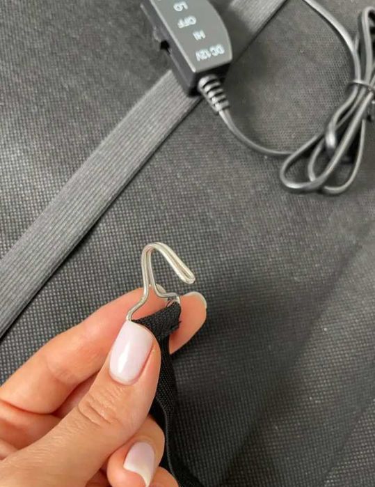 Накидка з підігрівом для автомобільного сидіння