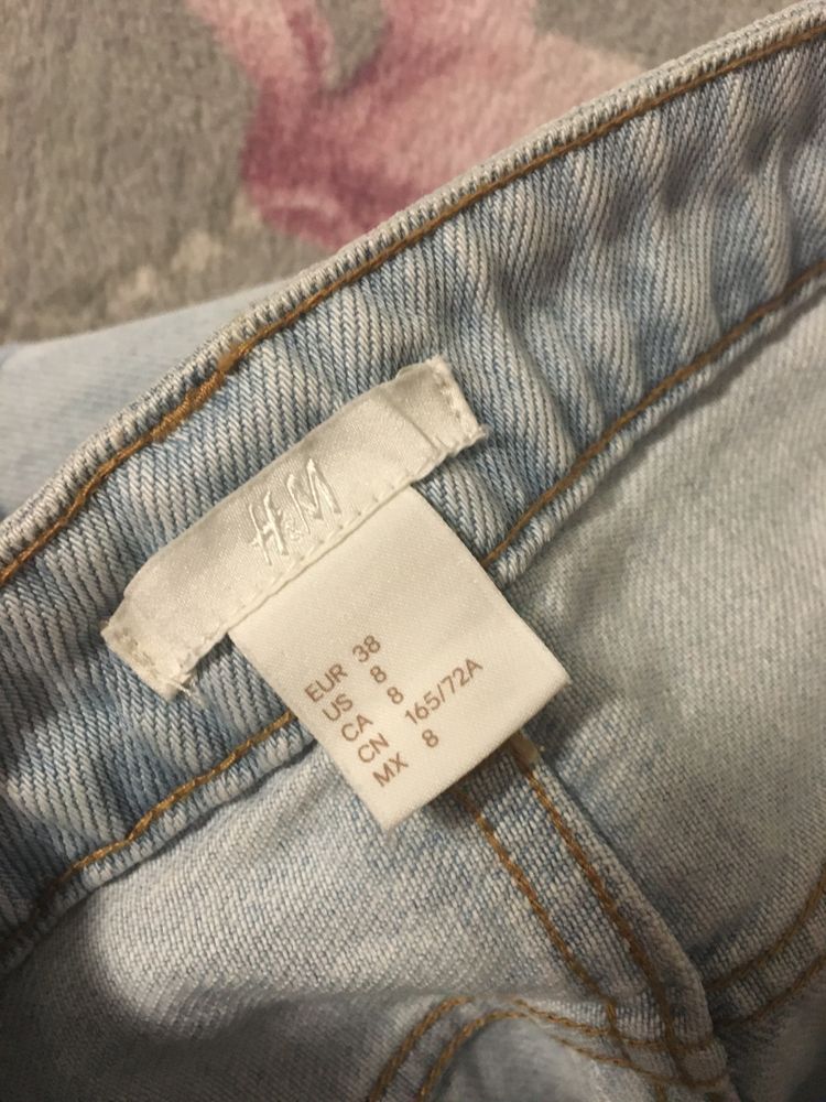 Spodenki jeansowe krotkie H&m nowe rozmiar 38