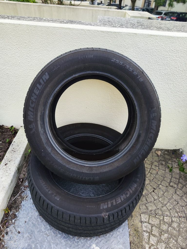2 pneus Michelin 255/55 R 18