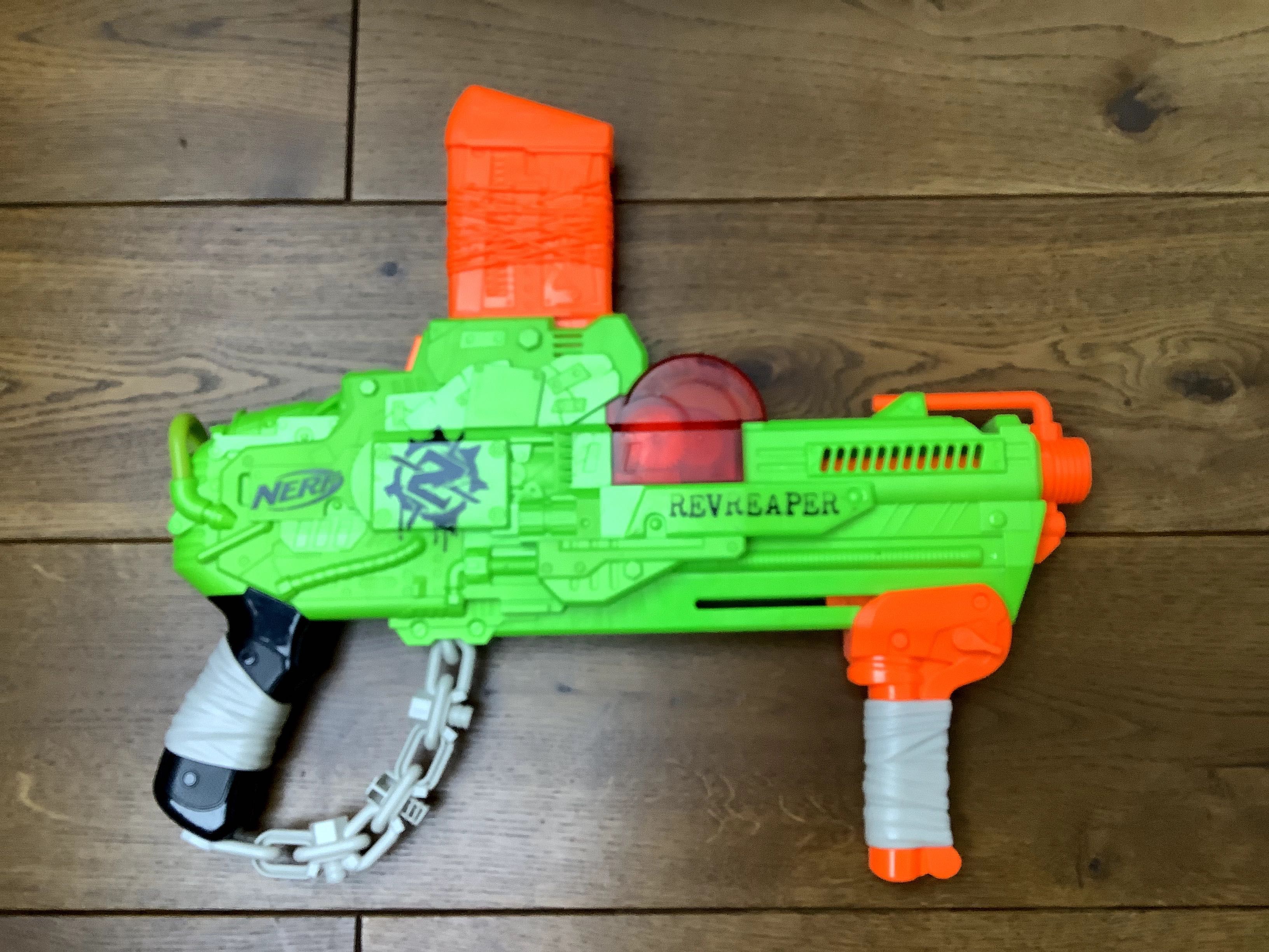 Pistolet Nerf Revreaper Zombie