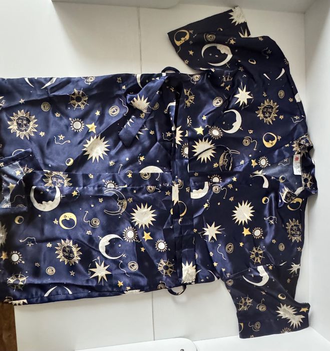 Жіночий халат с- м новий синій