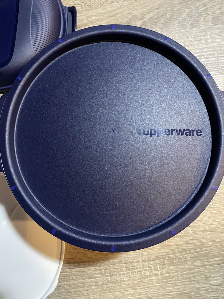 Tupperware cozer a vapor