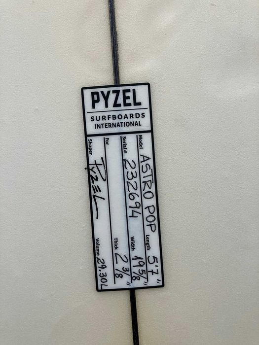 Pyzel Astro Pop 5'7 29.3L