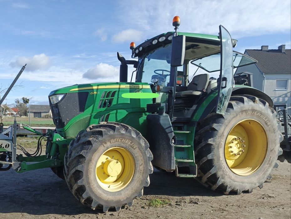 John Deere 6155r   Krajowy Pierwszy właściciel Ciągnik 6215R