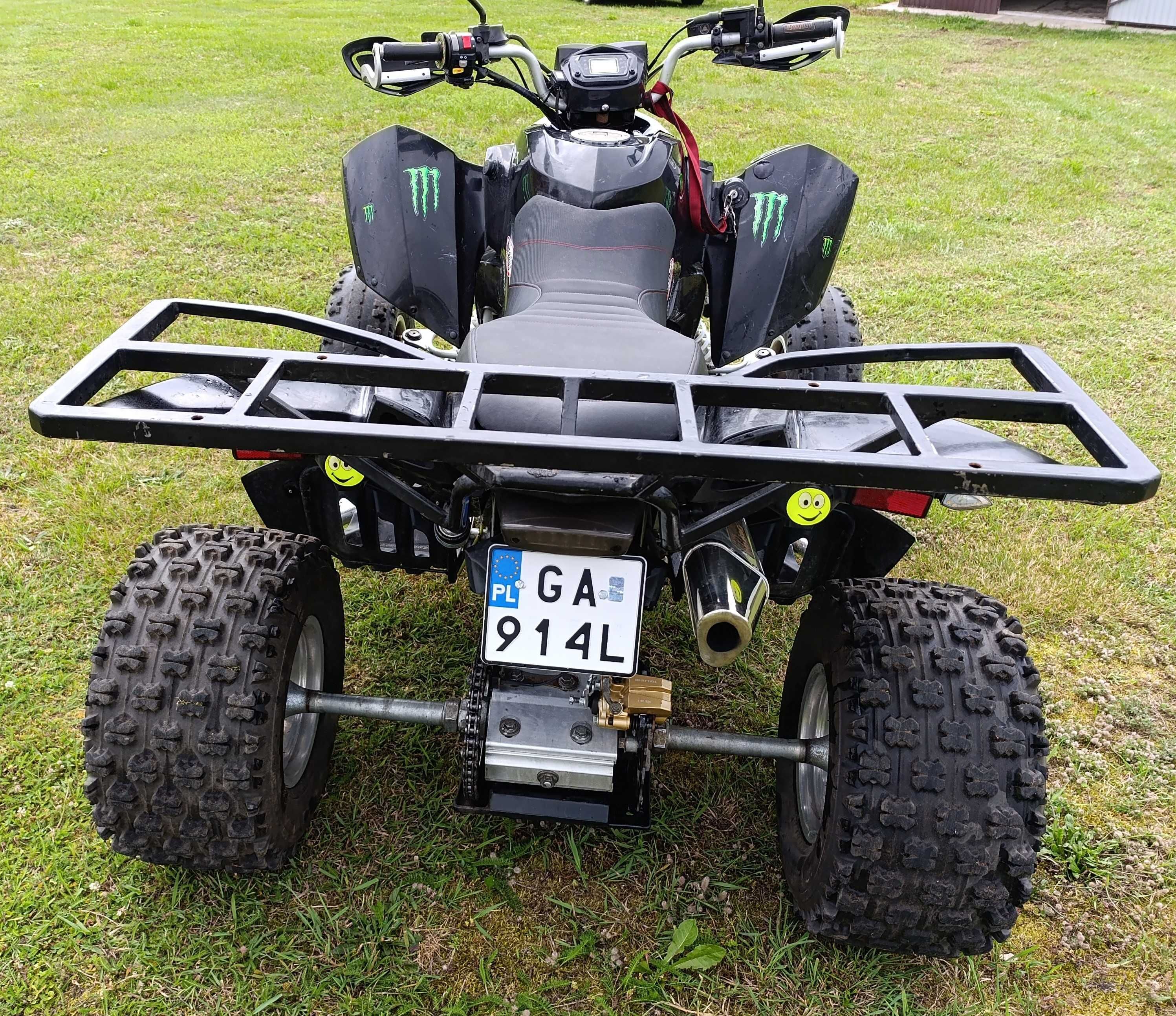 Quad Access Lucky Star 450 zarejestrowany z homologacją