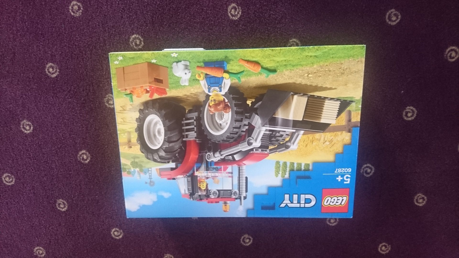Klocki lego city traktor