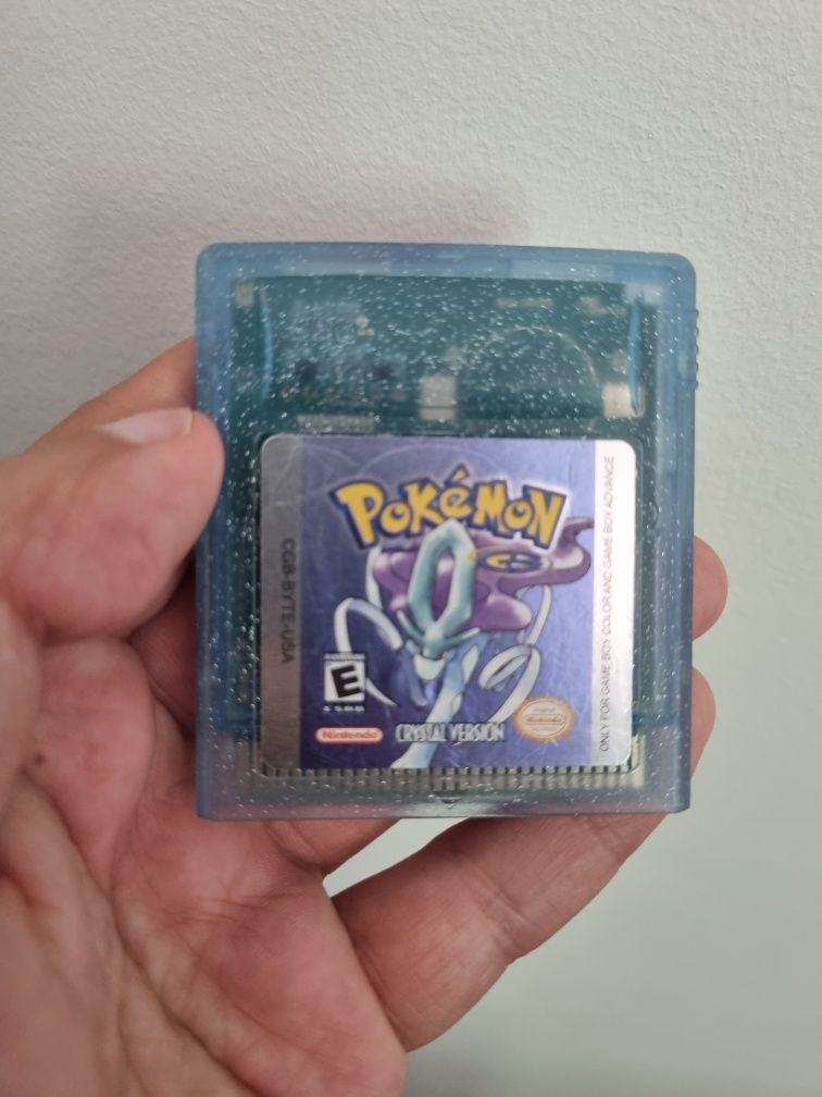Jogo pokemon crystal gameboy color advance SP