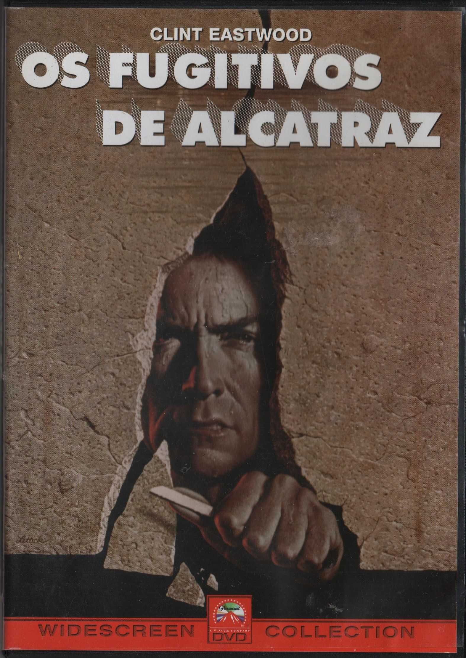 Dvd Os Fugitivos de Alcatraz - acção - Clint Eastwood