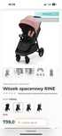 Wózek Kinderkraft Rine różowy