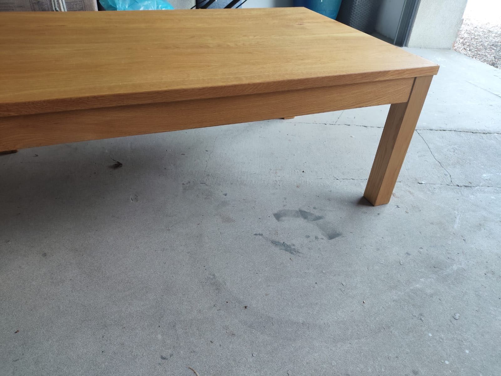 Ława dębowa stolik stół 120x75x45